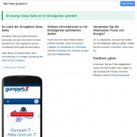 Google check mobile friendly